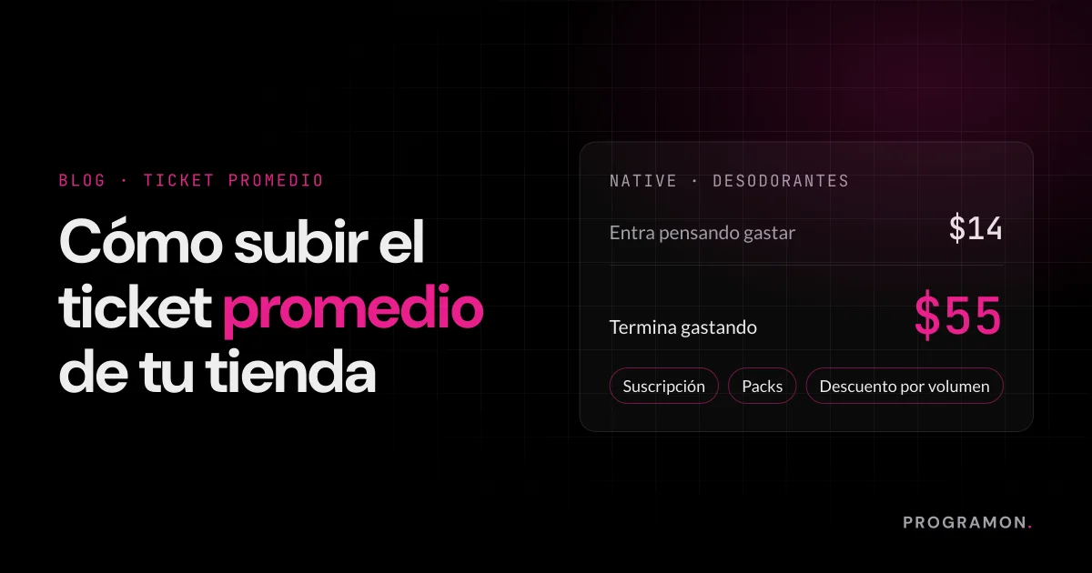 Cómo aumentar el ticket promedio de tu tienda online