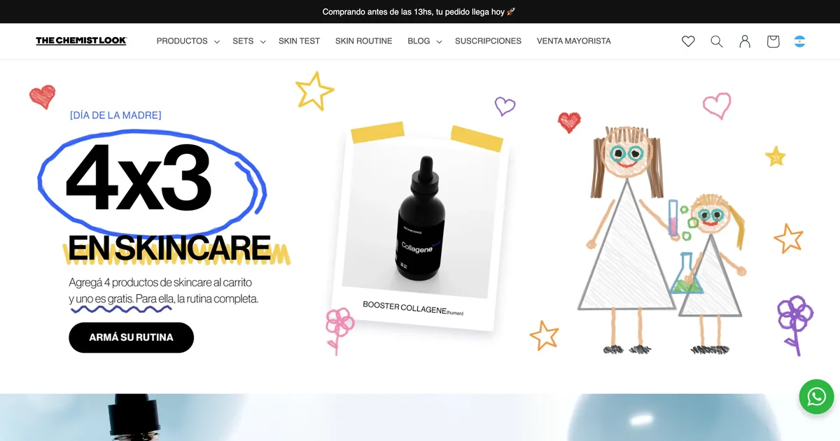 The Chemist Look: escalar la pauta en Meta sin resignar margen