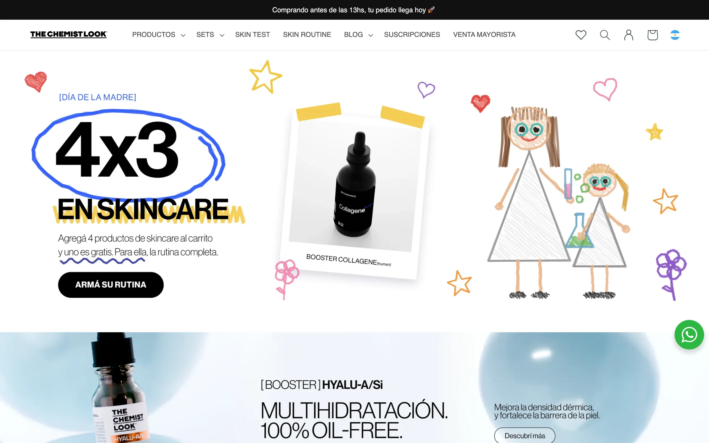 The Chemist Look: escalar la pauta en Meta sin resignar margen