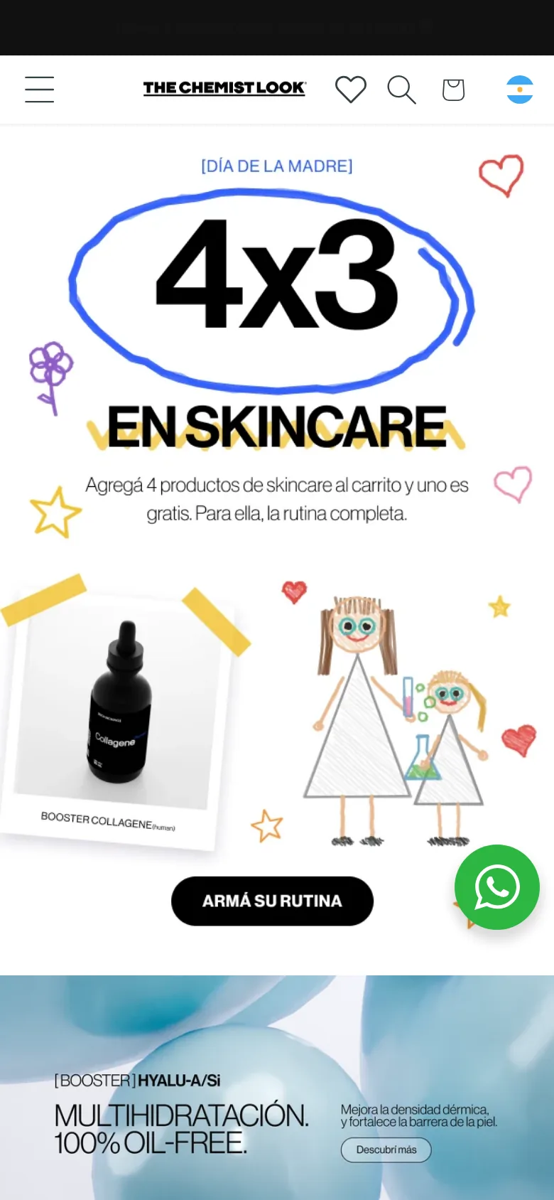 Tienda de The Chemist Look en mobile